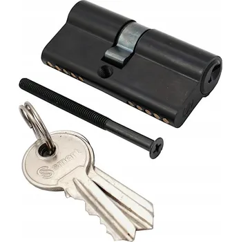 Vložka do dveří Vložka zámku dveří A2 GXL 30/35 mm mosazná černá, 3 klíče