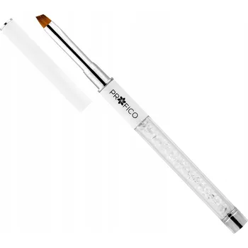 Kosmetický štětec Štětec šikmý na gel Profico bílý