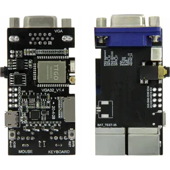 Zabezpečení domácnosti Řídicí jednotka Elektroweb ESP32 LilyGO TTGO FabGL VGA PSRAM V1.4 PS/2 slot