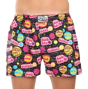 Trenýrky Pánské trenky Styx art klasická guma Pink Bubble (A1857) S Možnost vrácení zboží ZDARMA do 120 dnů!