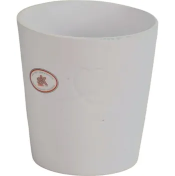 Květináč Keramický květináč Endless Love 13 cm bílý 2. jakost
