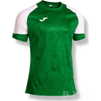Dres JOMA HISPA V, barva zelená - bílá, velikost XL