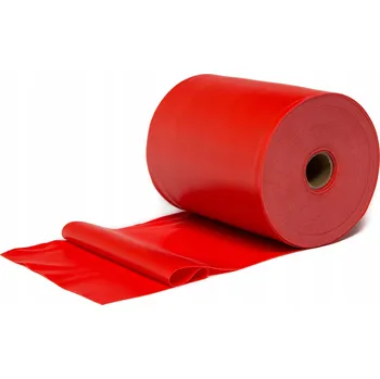 Lepicí páska Cvičební guma/páska 4Everfit červená 2500 cm x 150 mm