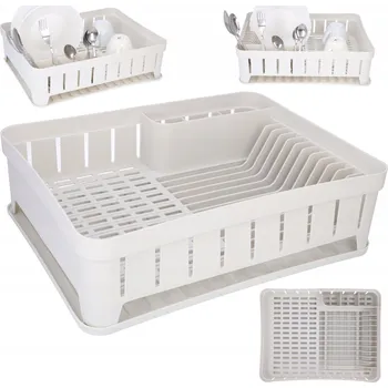 Odkapávač na nádobí ODKAPÁVAČ NA NÁDOBÍ STOJÍCÍ S TÁCEM