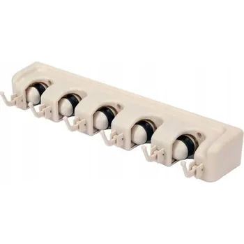 Věšák Sériový věšák Organizér na metly Hrábě a ekonomické nářadí