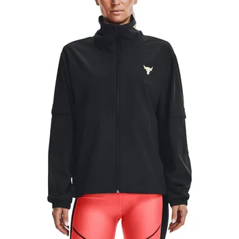 Dámská mikina Mikina Under Armour UA Project Rock Woven Jkt-BLK 1365993-001 Velikost S