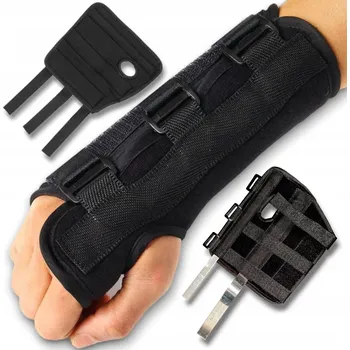 ORTÉZA ZÁPĚSTÍ S HLINÍKOVÝMI DLAHAMI - STABILIZÁTOR, PODPORA ZÁPĚSTÍ A RUKY (2 DLAHY)