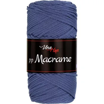 Vlna - Hep pp Macrame 4113 jeans modrá