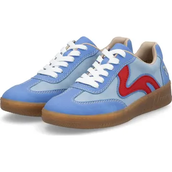 Dámské polobotky Dámské polobotky M5512-10 Rieker modrá Barva: blau, Velikost: 38