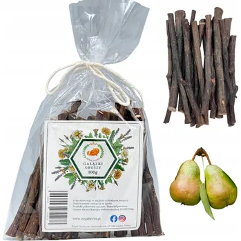 Krmivo pro hlodavce Větvičky hrušně - pro hlodavce; 100g