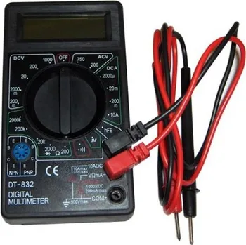 Multimetr DIGITÁLNÍ ELEKTRONICKÝ MULTIMETR UNIVERZÁLNÍ DT-830B