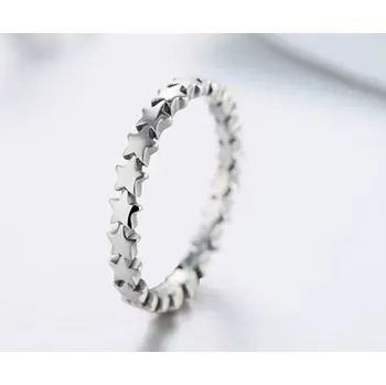 Prsten Prosperk Prstýnek z hvězdiček Velikost prstenů: 10 (EU: 62-64)