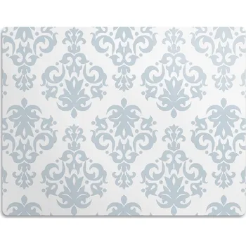 Miska pro psa Ochranná podložka pod misky pro psa Šedý akcent 45x35