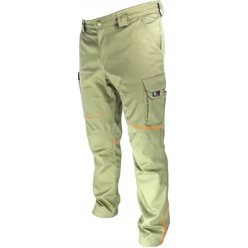 Pracovní oblečení PRACOVNÍ KALHOTY BOZP DuduWork BÉŽOVÉ béžová 46