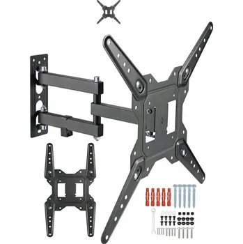 Televizní držák OTOČNÝ POHYBLIVÝ DRŽÁK NA TELEVIZOR 42EN4EA SHARP, PEVNÝ NÁSTĚNNÝ DRŽÁK