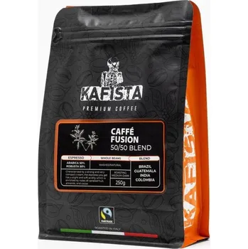 KAFISTA Caffé Fusion 50/50 zrnková káva 250g
