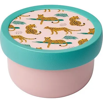 Svačinový box Krabička na svačinu Campus, 300ml, Mepal, leopard