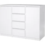 FN Komoda Simplicity 236 bílý lesk