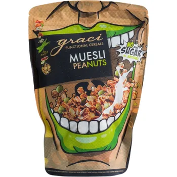 Graci Müsli Peanuts bez přidaného cukru 300g