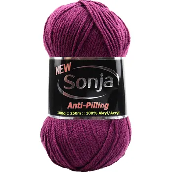 Příze Niťárna příze Sonja 26 vínově fialová