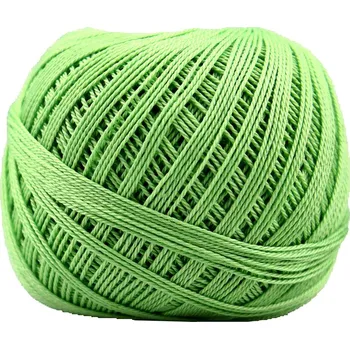 Příze Niťárna Háčkovací příze Sněhurka 6134 hráškově zelená
