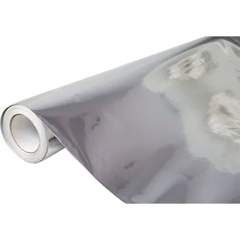 KiK Zrcadlová fólie chrom stříbrná KX10171 1,52 x 18 m Tapeta KiK Zrcadlová fólie chrom stříbrná KX10171 1,52 x 18 m