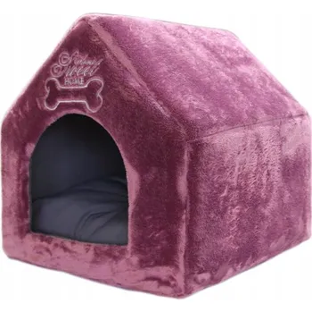 Pelíšek pro psa Plyšový domeček budka pro kočky koťátko