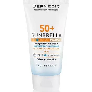 Přípravek na opalování Dermedic Sunbrella SPF 50+ Krém na opalování 50g pro mastnou a smíšenou pleť