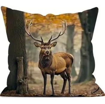 Polštář Povlak na polštář s jelenem