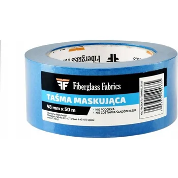 Lepicí páska MALÍŘSKÁ PÁSKA FIBERGLASS FABRICS 48 mm x 50 m, KREPÓVÁ MASKÁLNÍ PÁSKA