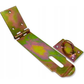 Visací zámek POZINKOVANÝ UZÁVĚR POZINK pro visací zámek 50x250mm zlatý pozink