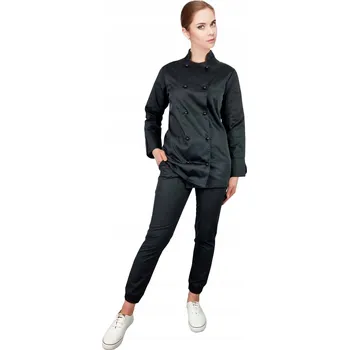 Pracovní obuv Dámský kuchařský set 2-dílný černý vel. XS