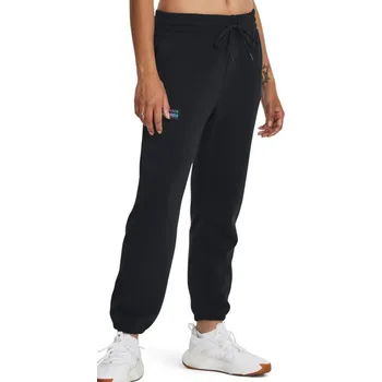 Kalhoty Under Armour Pjt Rock HW Terry Pnt-BLK 1380196-001 Velikost S