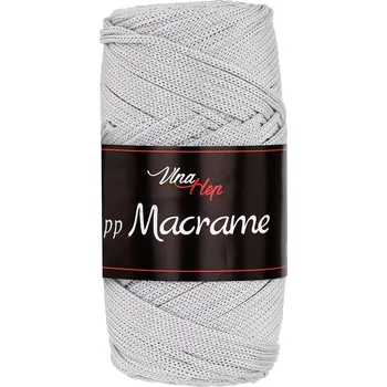 Příze Vlna - Hep pp Macrame 4230 světle šedá