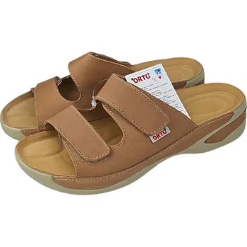 Dámské pantofle K 1012- zdravotní kožené nazouváky s tvarovanou stélkou a s možností vlastní barvy 40