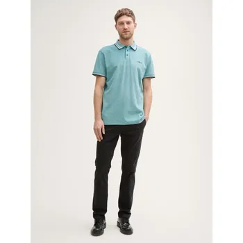 Pánská móda TOM TAILOR® PÁNSKÉ PIQUÉ POLO STREČOVÉ - SV. ZELENÉ XL