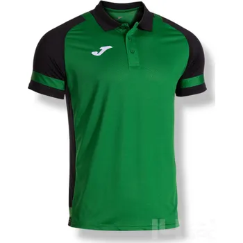 Polokošile JOMA LIDER, barva zelená - černá, velikost L
