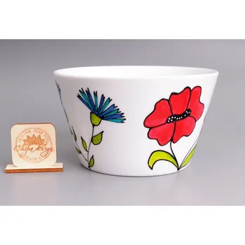 Porcelánová miska - louka