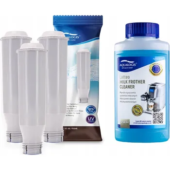 Příprava kávy Sada pro kávovar Krups - filtr AL-TES46 3ks, nádoba na mléko Latteo 250ml