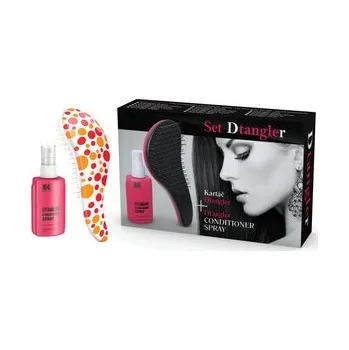 Kosmetická sada Dtangler Conditioner Spray Set sada pro snadné rozčesání red point