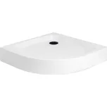 Novoterm Čtvrtkruhová akrylátová sprchová vanička NV-Alan 90x90, bílá