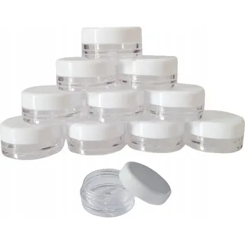 Úložný box Úložný box na ozdoby Perfect průhledný, bílý