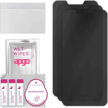 Pouzdro na mobilní telefon 3x Hybridní Sklo s Filtrem Soukromí pro Asus Zenfone 5z ZS620KL, PRIVACY