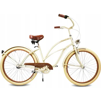 Městské kolo Dámské městské kolo 26" SAHARA RoyalBi krémové