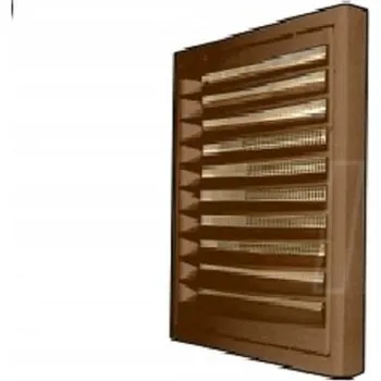 Větrací mřížka Ventilační mřížka Ventilační Dospel hnědá
