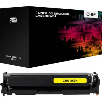Toner pro Canon CRG067H Y MF651Cw MF657Cdw MF655Cdw LBP631dw, žlutý
