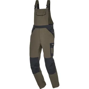 montérky PARKSIDE® Pánské pracovní kalhoty s laclem (olivová, 50)