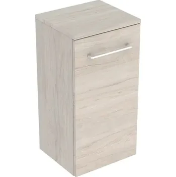 Koupelnový nábytek GEBERIT Selnova Square Boční skříňka 33x29,7x65cm ořech italský hickory světlý