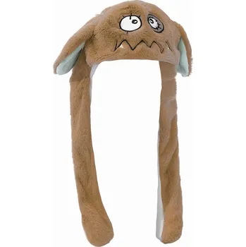 Čepice Disney Plyšová čepice s pohyblivýma ušima - Béžová příšerka