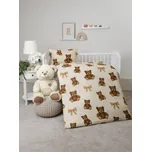 Mušelínové povlečení do postýlky – Plyšoví medvídci